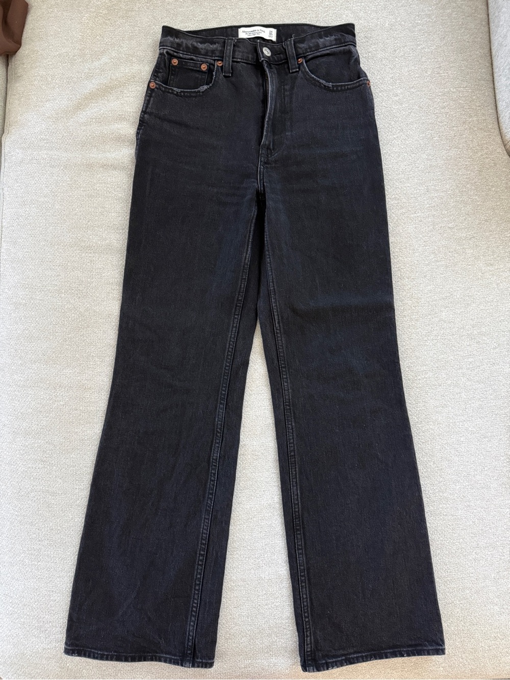 Abercrombie & Fitch 90’s Relaxed Jeans Black Size 24S
